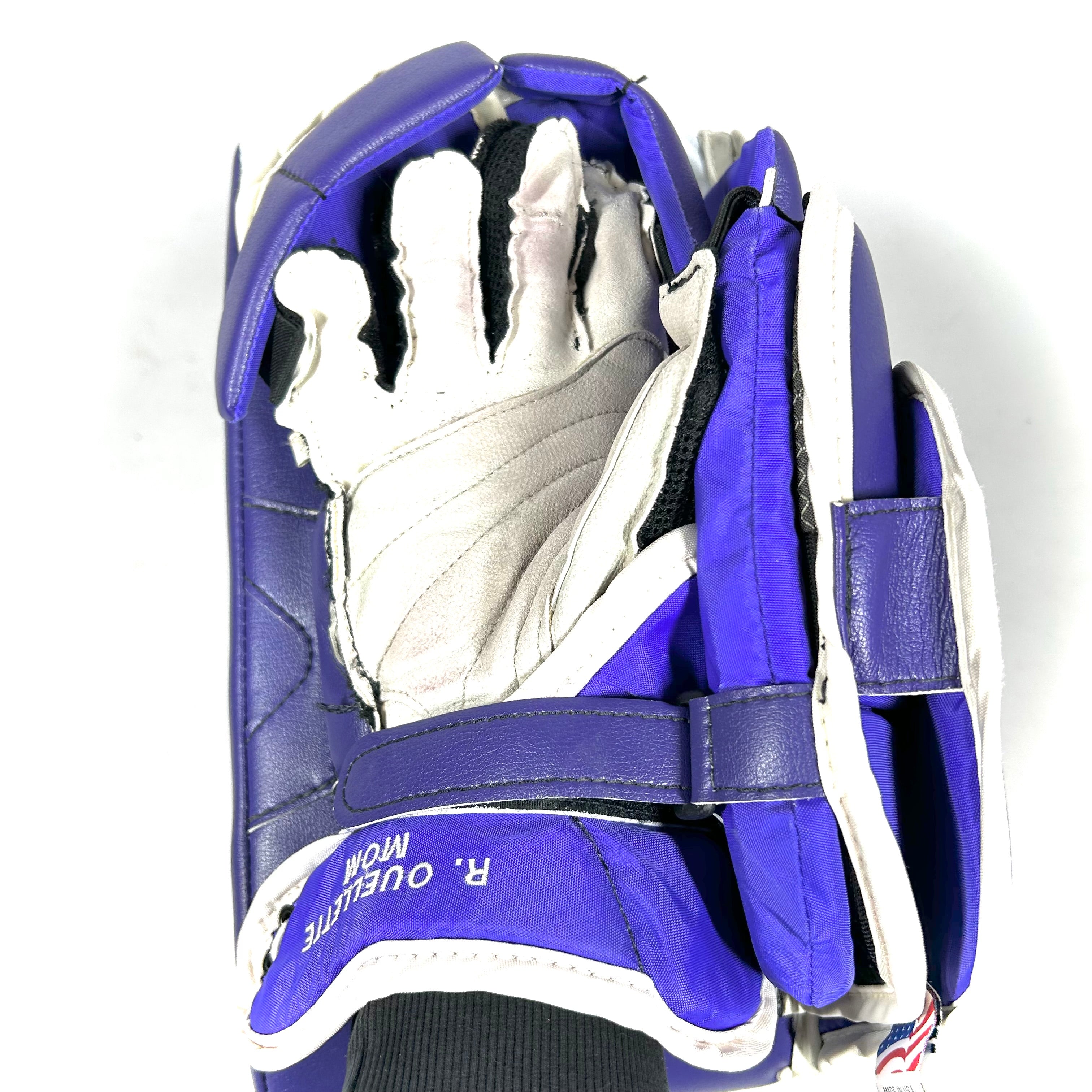 Bloqueur de gardien Vaughn SLR2 Pro Carbon d'occasion (violet/blanc)
